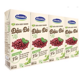 Sữa đậu nành vinamilk đậu đỏ -Hộp 180ML