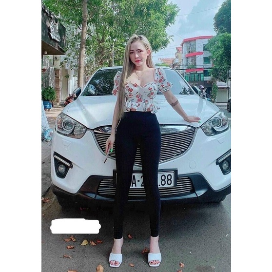 Quần Leggin Ôm Dài Ảnh Thật