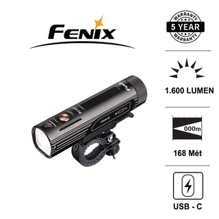  Đèn xe đạp FENIX BC26R sáng 1600 lm chiếu xa 168m pin 21700 5000mAh sạc USB type C 
