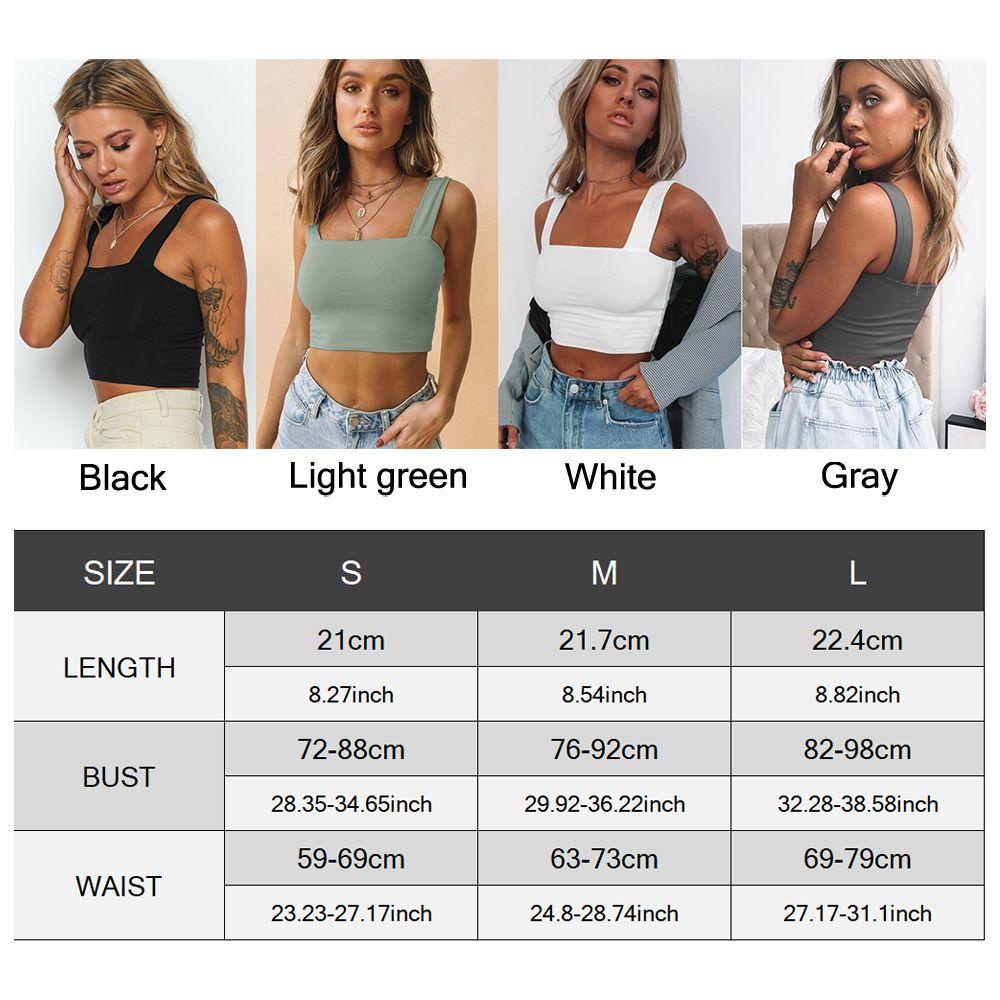 OSIER1 Áo Croptop Sát Nách Cổ Vuông Quyến Rũ Thời Trang Hè