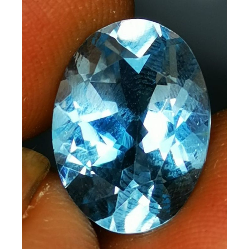 Đá Topaz Tự Nhiên Màu Xanh Dương