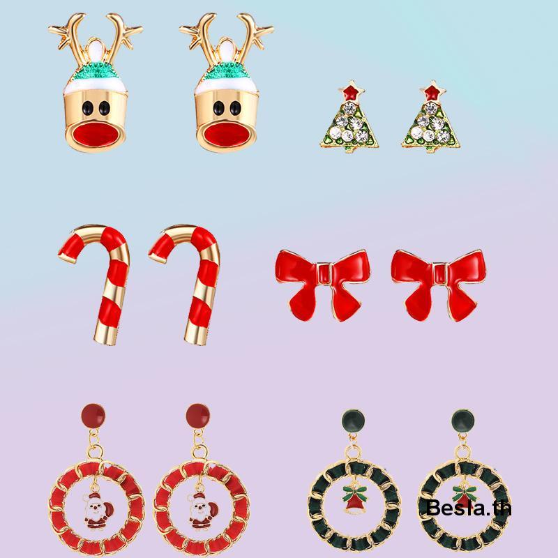 ✨✨1 Đôi Bông Tai Giáng Sinh