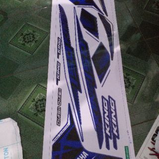 Tem rời ex 150 mxking dán xe xanh gp