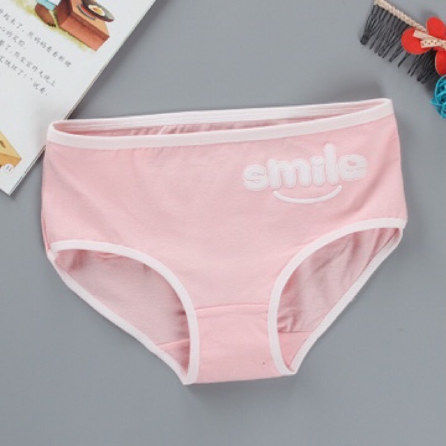 Quần Lót Bé Gái Cotton SMILE Xuất Hàn ( QL : 089 ) Hàng Loại Đẹp.