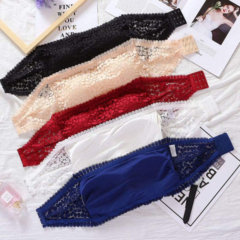 Áo Lót Nữ Không Dây Phối Ren