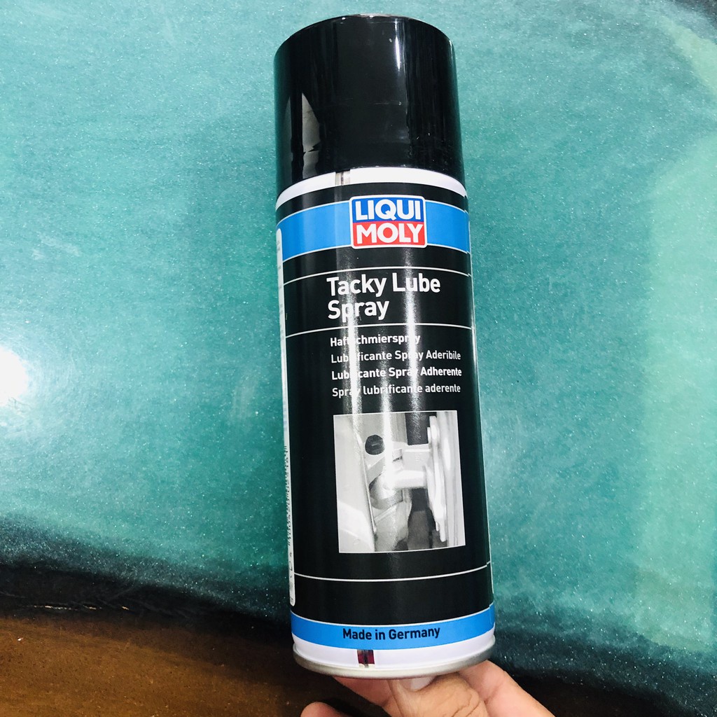 Mỡ bò nước dạng xịt bôi trơn chịu nhiệt cao cấp Liqui Moly Tackly Lube Spray - 2518 (400ml)