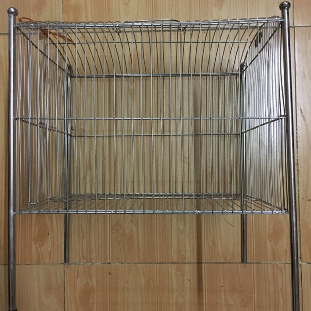 Lồng tắm các loại chim chào mào, khướu, hoạ mi inox