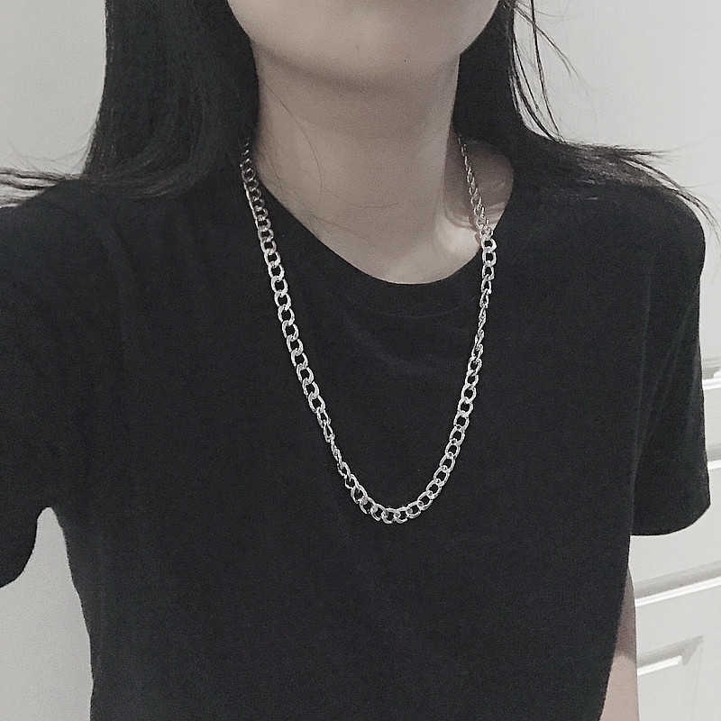 Dây Chuyền Thép Titan Phong Cách Hip Hop