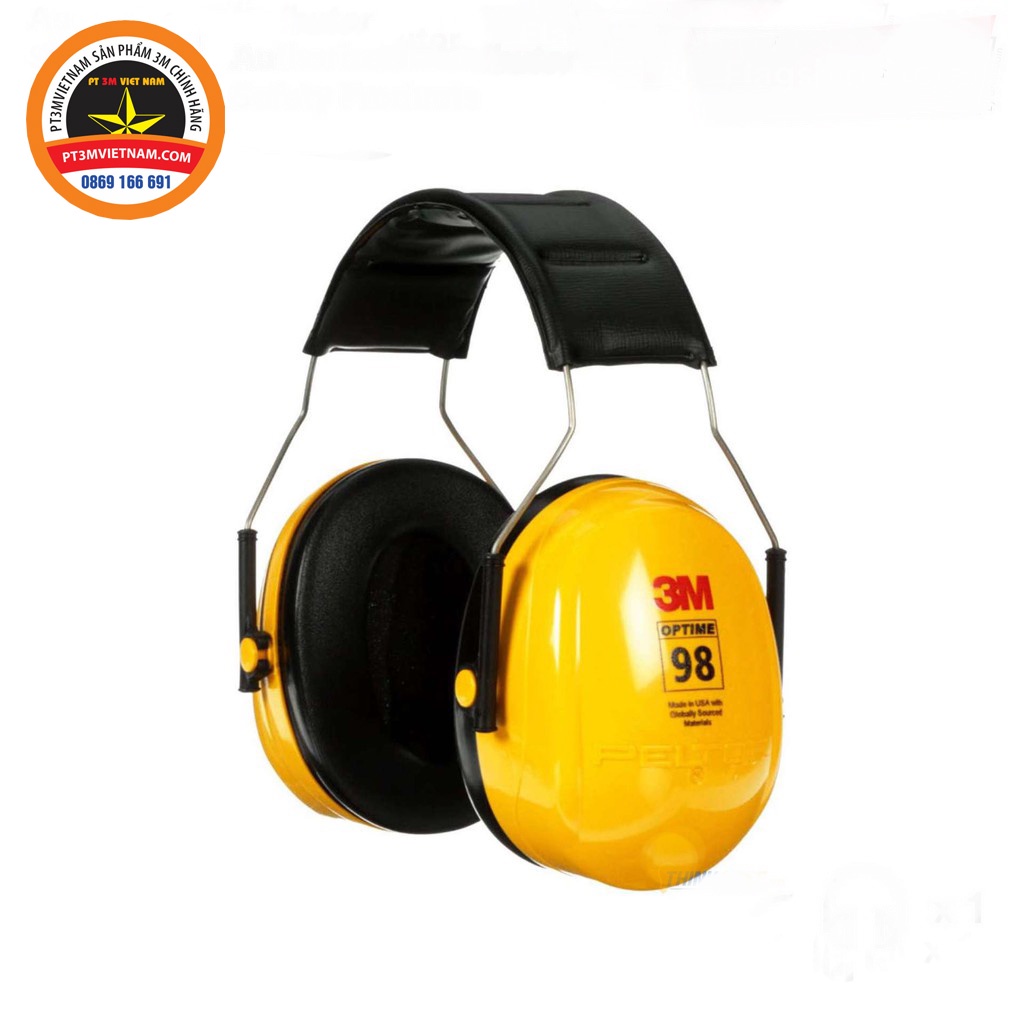 Chụp tai chống ồn 3M H9A Chính hãng tại Hà Nội
