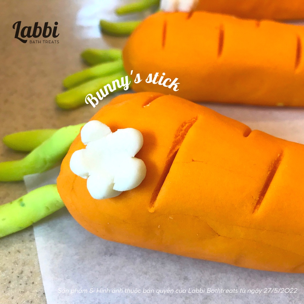 Bánh siêu tạo bọt bồn tắm BUNNY'S STICK [Labbi] Bubble Bar