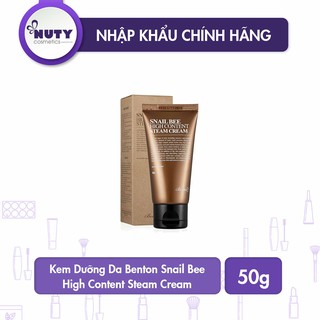 Kem Dưỡng Da Benton Snail Bee High Content Steam Cream (50g)