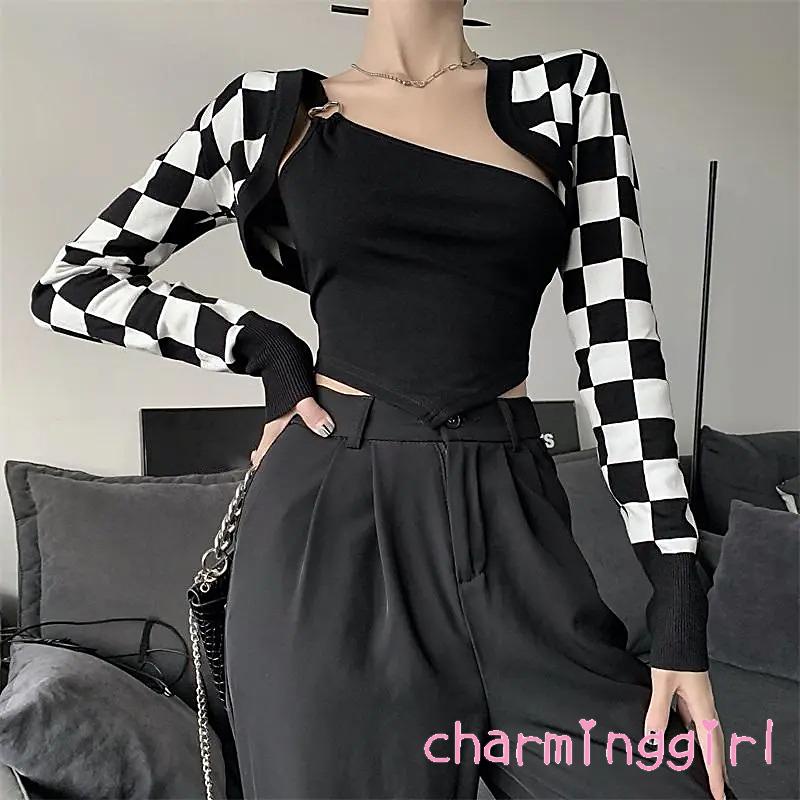 Áo Sát Nách Màu Đen Trơn Thiết Kế Lệch Tà Thời Trang Cho Nữ