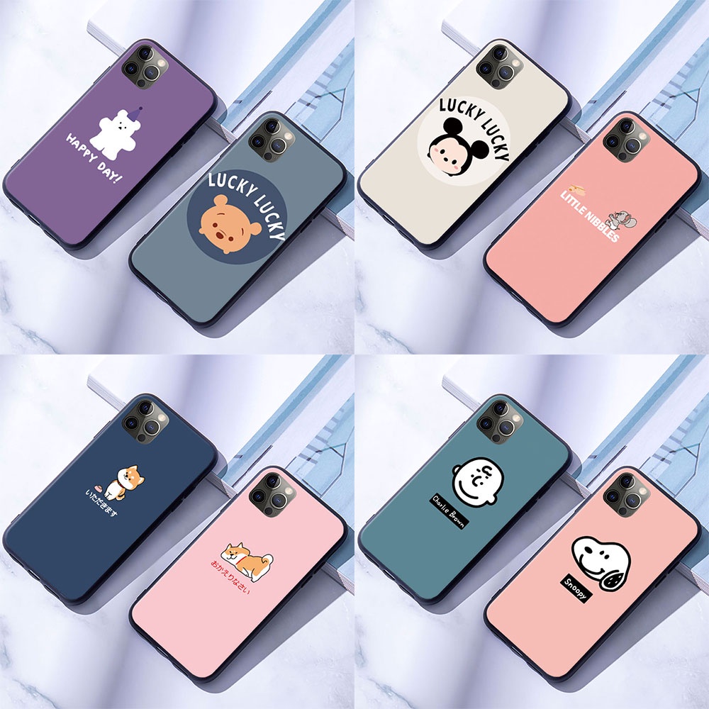 Samsung Galaxy S7 Edge S8 S9 Plus Silicone mềm Case vỏ điện thoại Màu đồng nhất