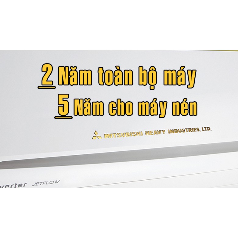 Điều hòa Mitsubishi Heavy 12000BTU 1 chiều inverter SRK13YXP-W5