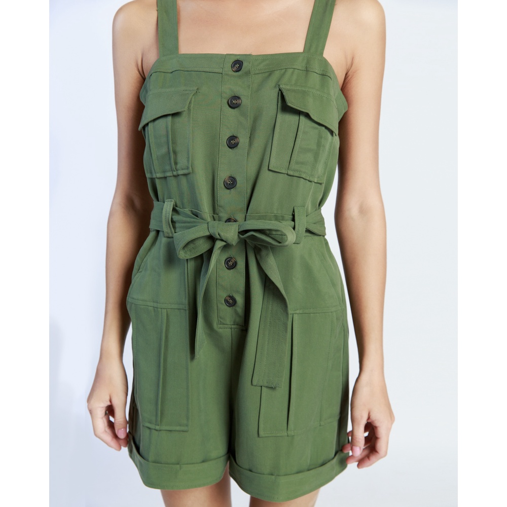 Jumpsuits ngắn hai dây - 10907193 J-P Fashion