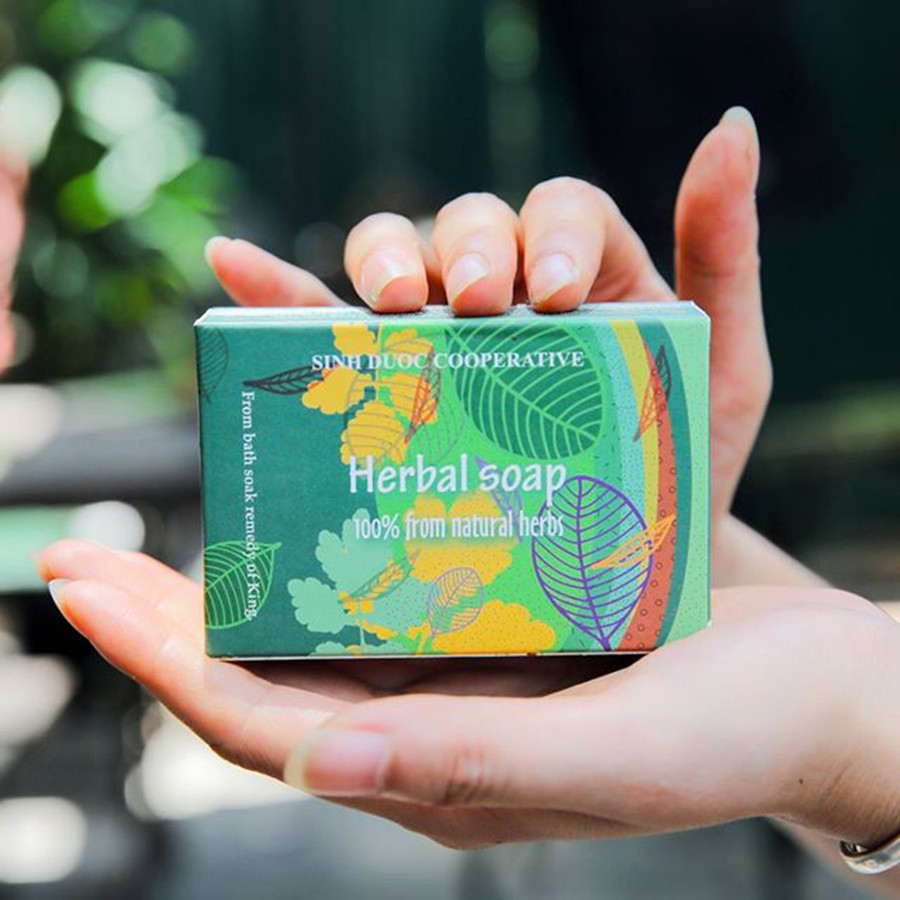 Xà Phòng Thảo Dược Dưỡng Da 🍀FREESHIP🍀 Xà Bông Thảo Dược Lá Tắm Người Dao Đỏ DM05-A | BigBuy360 - bigbuy360.vn