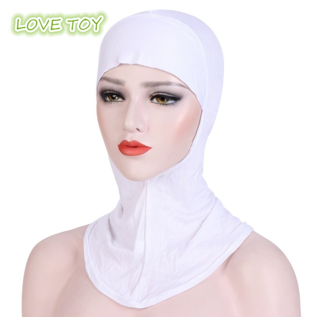 Nkodok Khăn Trùm Đầu Hijab Che Phủ Toàn Diện Màu Trơn Phong Cách Hồi Giáo