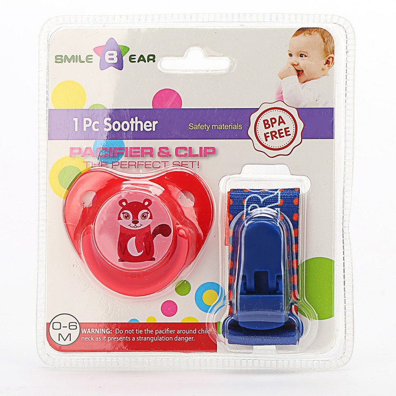 Dây đeo và núm ti đáng yêu cho bé