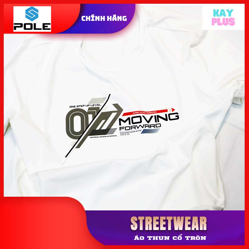 Áo thun Nam &amp; Nữ cổ tròn POLE - Streetwear 02