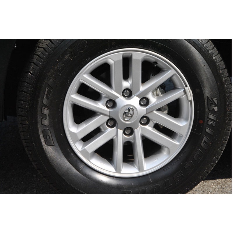Logo chụp mâm, ốp lazang bánh xe ô tô Toyota Fortuner 2012-2016 và Hilux 2011-2015