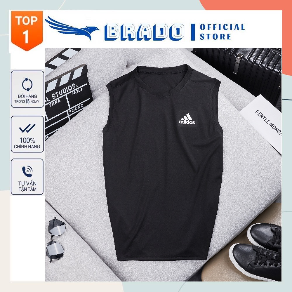 Áo Ba Lỗ Sát Nách Nam 𝐀 𝐃𝐈𝐃𝐀𝐒 Tập Gym Thể Thao Cao Cấp Thoáng Mát, Chất Vải Chuyên Thể Thao Cotton Thái Co Giãn Cao Cấp