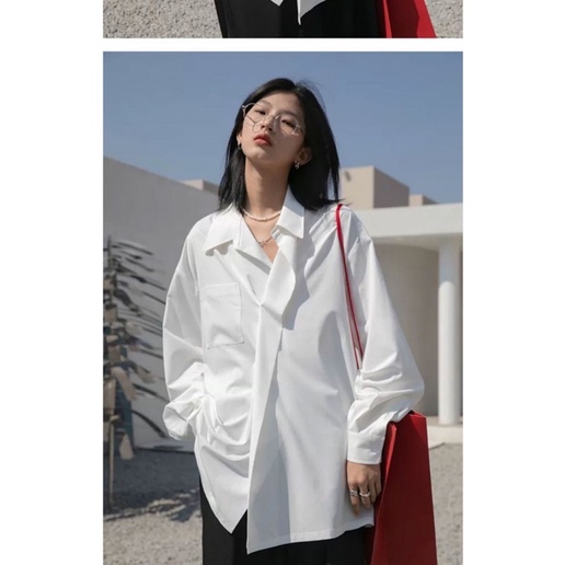 Pass áo sơ mi trắng vải kate nhật