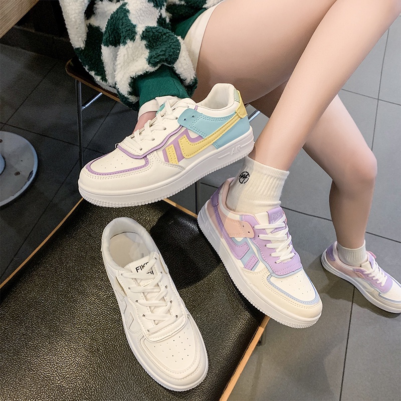 💘 Giày thể thao thời trang nhiều màu sắc 💘  trẻ trung thích hợp cho nữ 💘 chống trượt  thoải mái  thời trang 💘 đế mềm thoáng khí  thiết kế mới