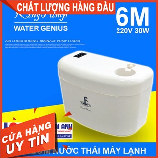 Máy bơm nước cho điều hòa xả nước thải Kingpump 6 mét - Bơm hút thoát nước cho điều hòa