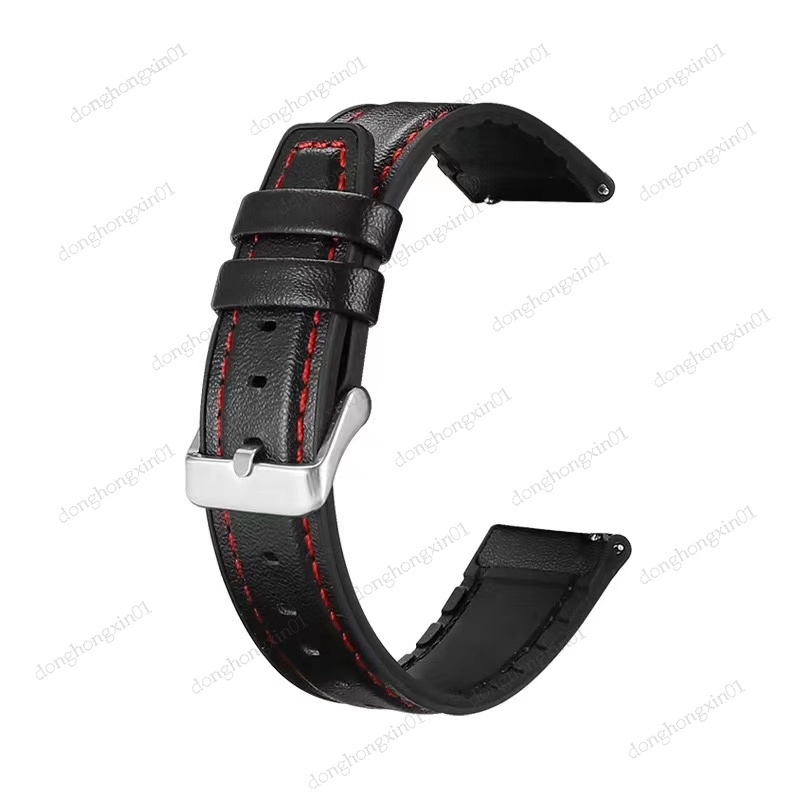 Dây Đeo Bằng Da 22mm Cho Đồng Hồ Thông Minh Xiaomi Watch S1 Active / Color 2