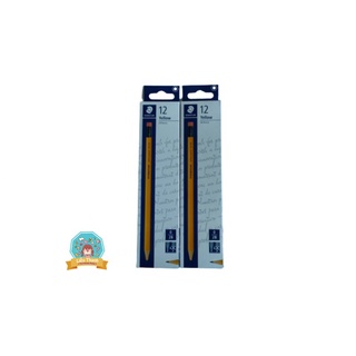 [Hộp 12 cây] Bút chì Staedtler 134- 2B vàng