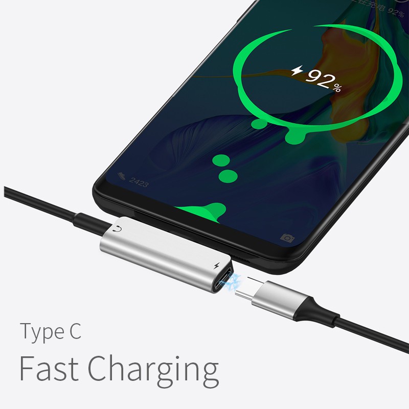 HUAWEI Dây Cáp Sạc Nhanh HOCO Type C Sang 3.5mm xiaomi