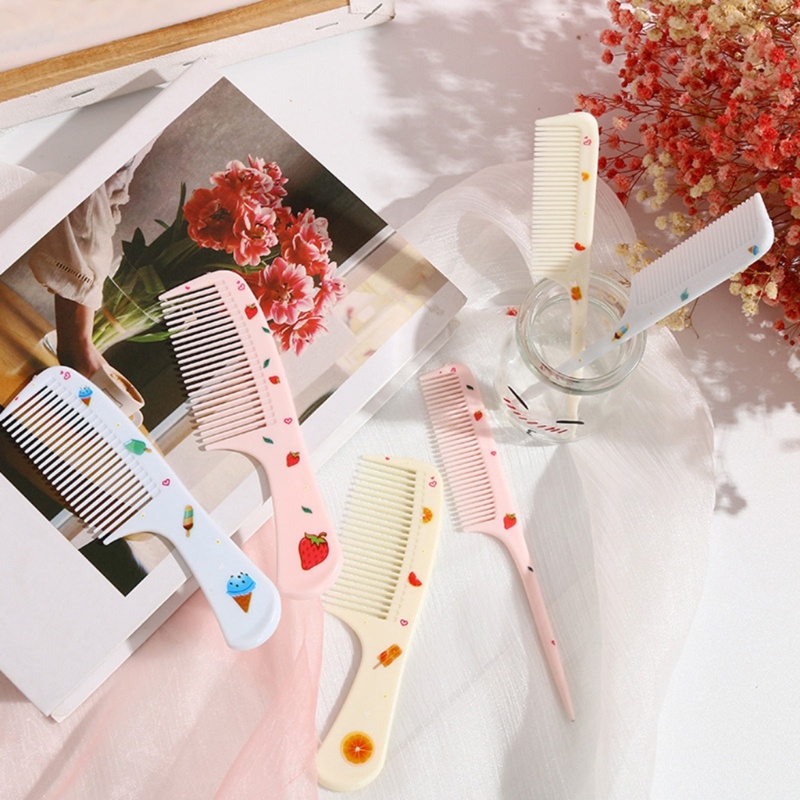 Bộ Lược Chải Tóc Đuôi Chuột Chuyên Dụng Cho Thợ Cắt Tóc