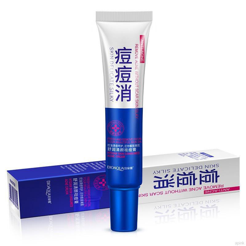 [Hàng mới về] Kem tẩy mụn Bioaqua điều dầu dưỡng ẩm chăm sóc da 30g simple