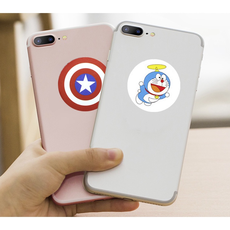 Thẻ cảm ứng từ 2 trong 1 [Loại copy được] (1 chíp RFID 125khz + 1 Chip NFC 13.56MHz) dán điện thoại tiện lợi thẻ mỏng
