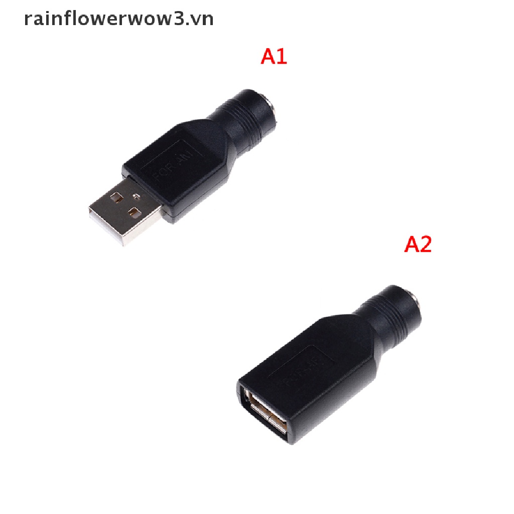 Đầu Chuyển Đổi 5v 5.5x2.1mm dc usb 2.0 Sang usb Chuyên Dụng