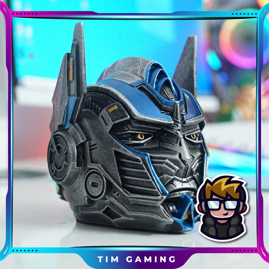 Gạt tàn mô hình nhân vật IronMan - Optimus dùng để trang trí góc Gaming