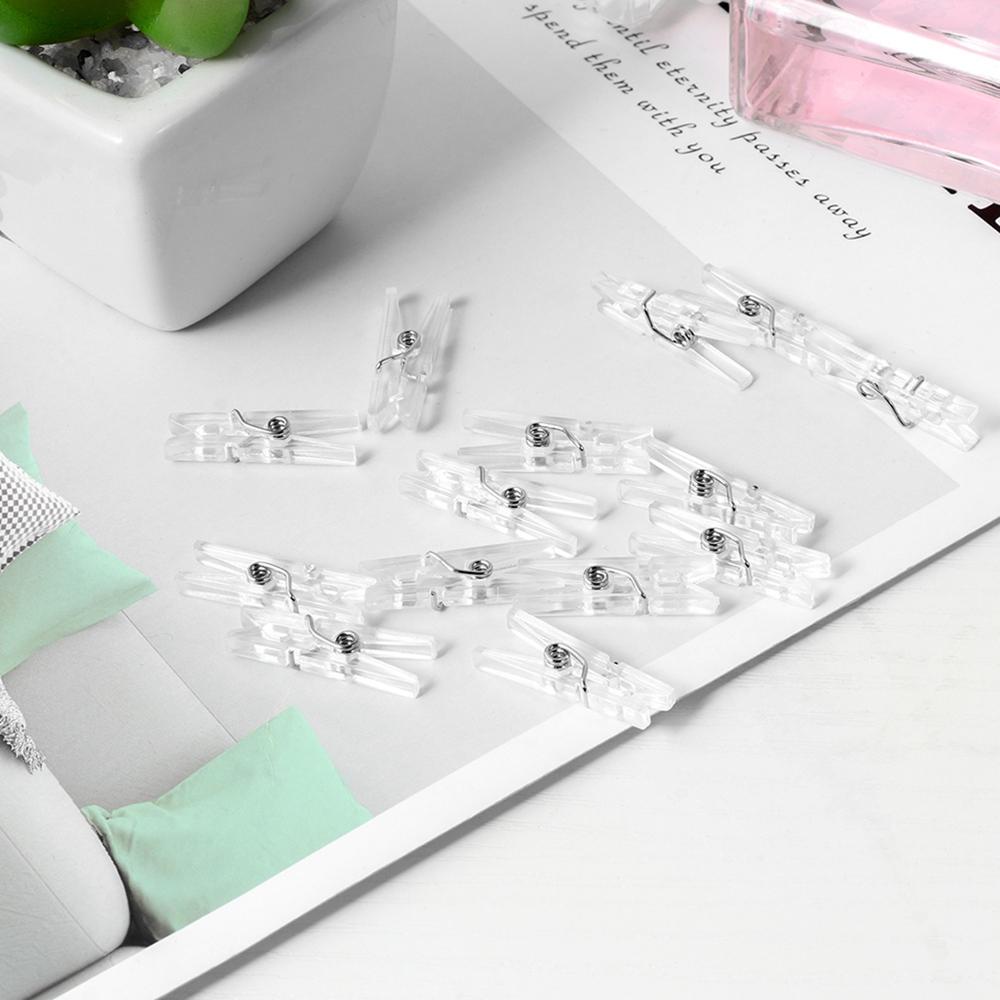 SOMEDAYZL Kẹp Phơi Quần Áo Chống Gió Bằng Nhựa