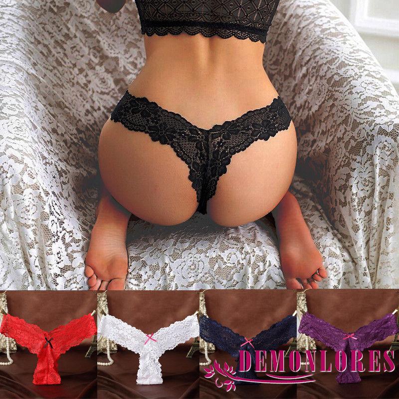 Quần lót ren màu trơn gợi cảm cho nữ