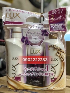 Lux- set 3 dầu gội ,xả,dưỡng