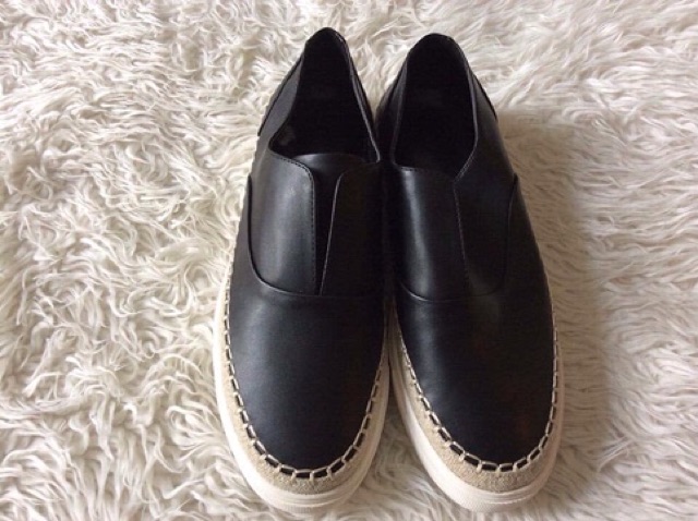 Pedro slip on đế cói vợt sale sz 38