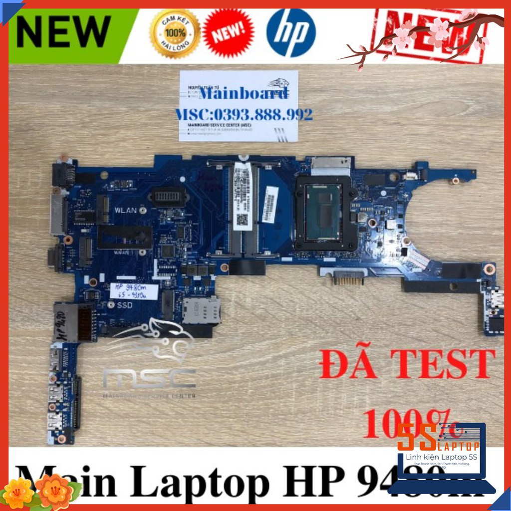 [GIÁ SIÊU RẺ] Main Laptop HP 9480M EliteBook Folio 9480M / SR1EE (Intel Core i5-4310U) / 769718-001