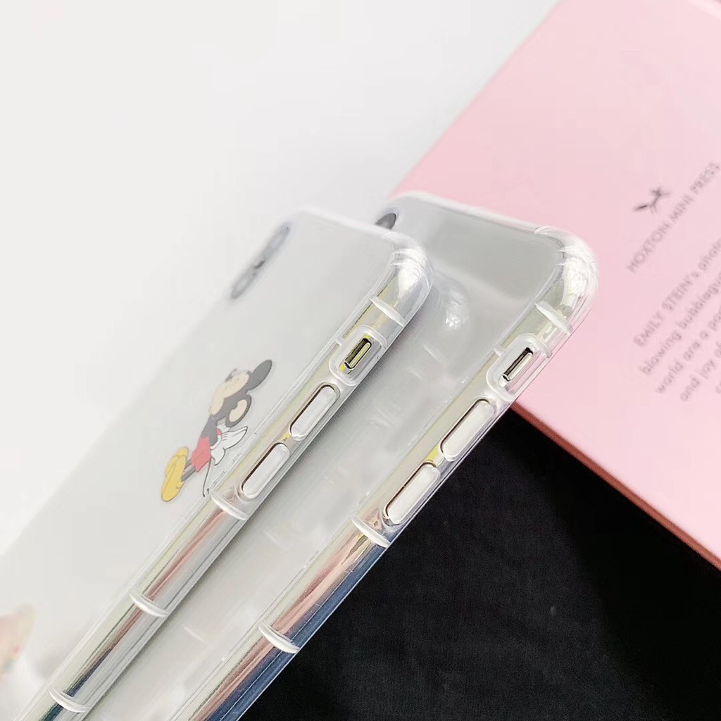 Ốp điện thoại TPU hình hoạt hình Mickey/ Minnie dễ thương cho iPhone11 11Pro 11Promax 7plus 8 X XR XS | BigBuy360 - bigbuy360.vn