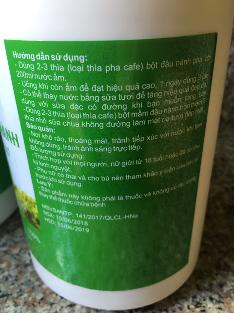 1KG Bột mầm đậu nành giúp tăng kích thước vòng 1, giảm cân cho mẹ sau sinh (2 hộp như ảnh)