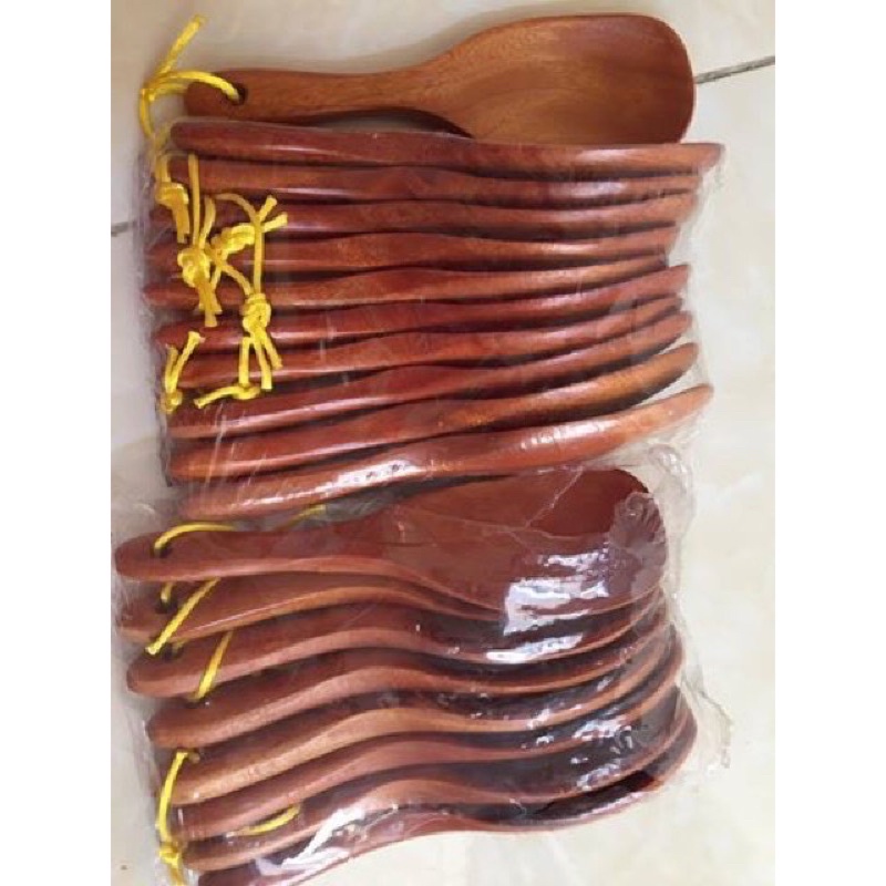 Vá xới cơm-Vá Múc Canh-Sạn Cây-Muỗng Cơm-Muỗng Cafe Bằng Cây-Bằng Gỗ An Toàn Vệ Sinh-Chống Dính-Chống trầy xước