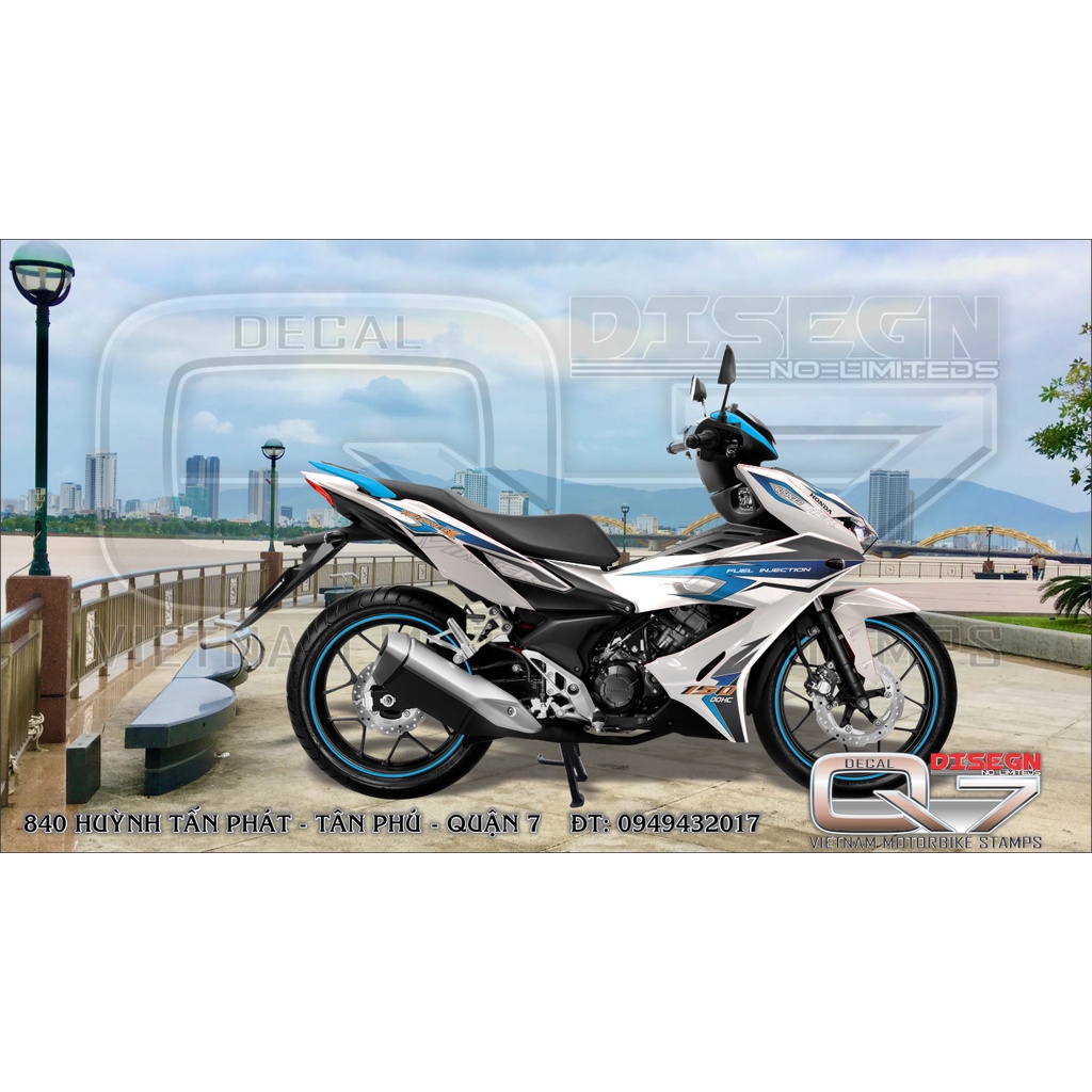 TEM RỜI WINNER X TRẮNG XANH