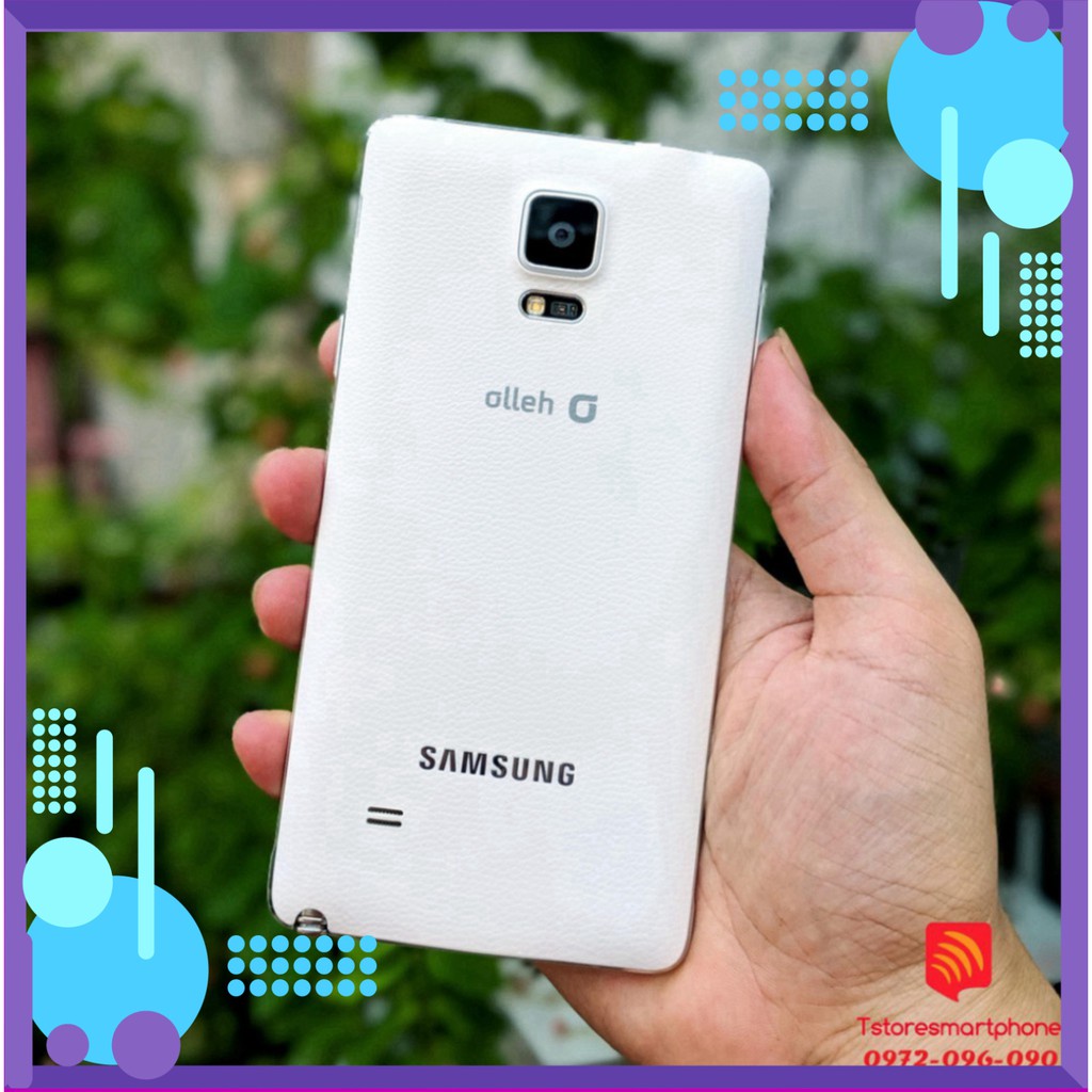 SALE NÀO CẢ NHÀ 50% Điện thoại Samsung Galaxy Note 4 3GB 32GB màn 2K chính hãng Hàn Quốc Fullbox SALE NÀO CẢ NHÀ 50%