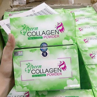 Diệp lục collagen chính hãng hộp 30 gói (chuẩn hàng mới)