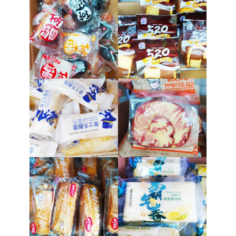 Thùng 1kg bánh mix 6 loại