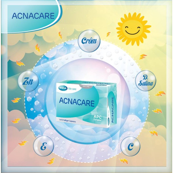 ACNACARE - Ngừa mụn, kiềm dầu cho cả nam và nữ | BigBuy360 - bigbuy360.vn