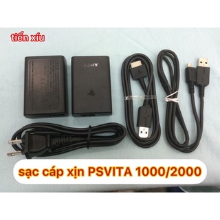 củ nguồn psvita xịn chính hãng, cáp sạc usb psvita 2000 psvita 1000 chính hãng PSVita